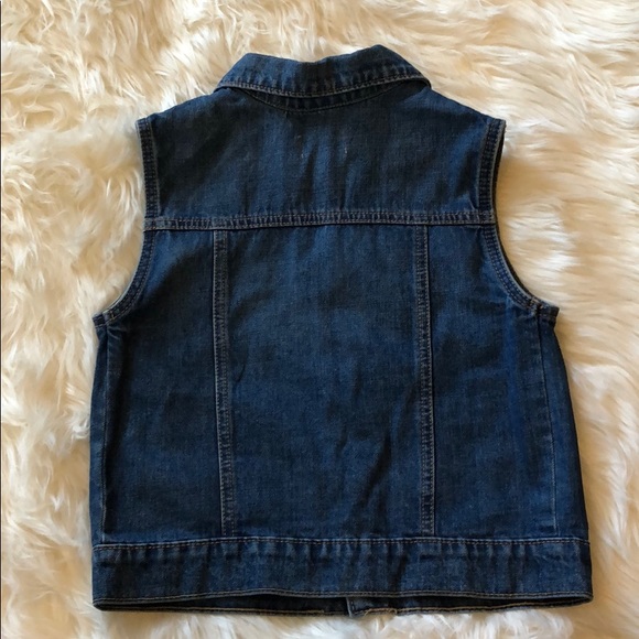 Excellent condition girls jean vest - Picture 2 of 4
